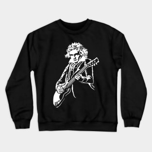 Beethoven Rocks Crewneck Sweatshirt